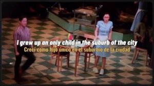 never ever getting rid of me - christopher fitzgerald (lyrics + sub. español) // waitress musical