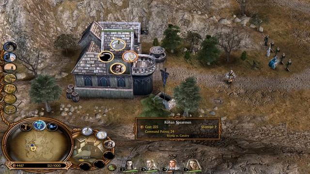 BFME 2 Под знаменем Короля чародея, RJ mod, обзор на фракции Эльфов смотреть онлайн