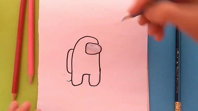 Как нарисовать Амонг Ас смотреть онлайн