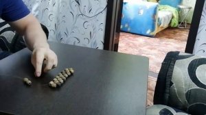 Один из способов плетения массажёра для кресла