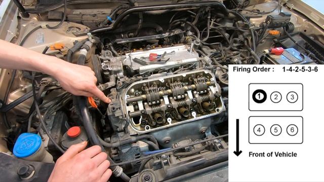 Honda/Acura 3.5/3.2/3.7/3.0 V6 Valve Adjustment (Honda J Series Engine) смотреть онлайн