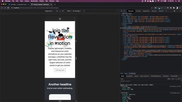 Lottie Animations As Backgrounds for Websites смотреть онлайн