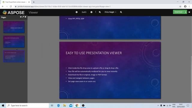 How to view PPT, PPTX, ODP presentation with Aspose.Slides Viewer App? [Tutorial] смотреть онлайн