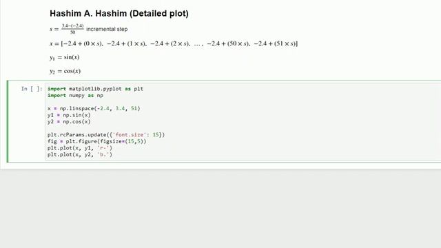 Python Lesson 11/14 plot 2D (detailed plot) save figure part 1 بايثون (رسم شكل ثنائى الأبعاد) عربى смотреть онлайн