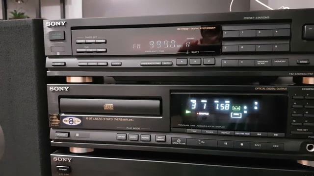 SONY LBT-V502 HI-FI COMPONENT STEREO 1988 смотреть онлайн