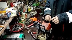 Бензопила Stihl ms 250 разбор
