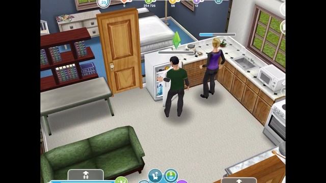 LP|The Sims FreePlay | Прохождение | #2 Обычные будни смотреть онлайн