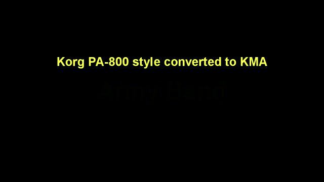 Korg microArranger - PA800 styles смотреть онлайн