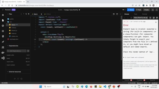 Prop Drilling in React смотреть онлайн