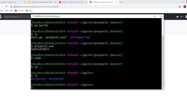 How to Organize Go Workspace with GOPATH and GitHub смотреть онлайн