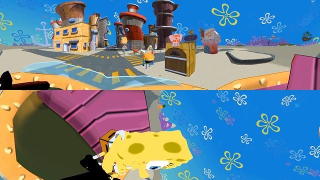 Spongebob Squarepants! - 360° - Leedle Leedle Flying Dutchman! (The First 3D VR Game Experience!) смотреть онлайн