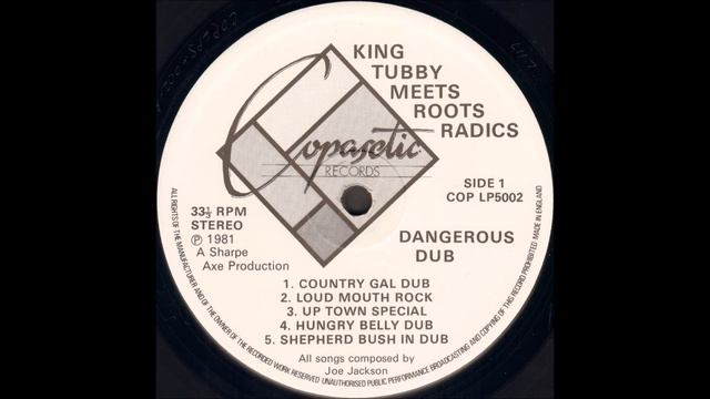 King Tubby Meets Roots Radics - Up Town Special