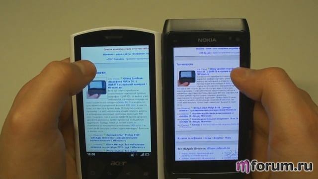 Обзор Nokia N8 - Интернет смотреть онлайн