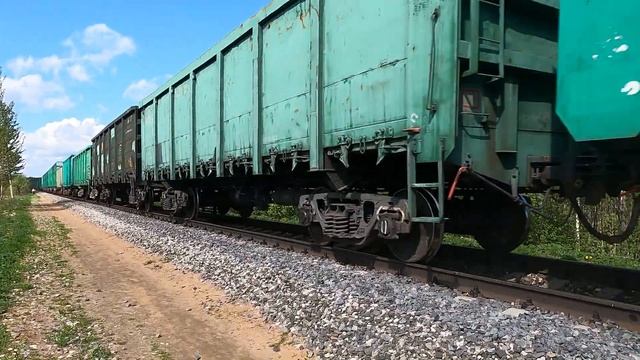 Поезд Архангельск -Карпогоры. По Белкомуру. смотреть онлайн