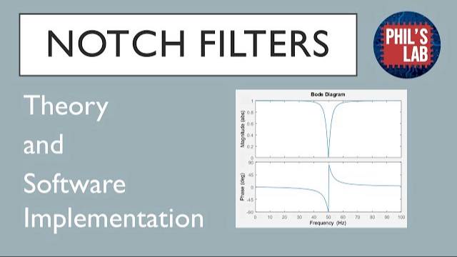 Notch Filters - Theory and Software Implementation - Phil's Lab #39 смотреть онлайн