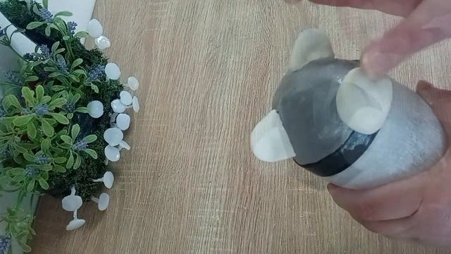 Мишка шкатулка, органайзер из пластиковой баночки смотреть онлайн