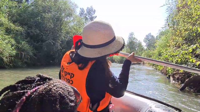 River Jordan Israel - Kayaking and Rafting The Famous Jordan River || Kfar Blum смотреть онлайн