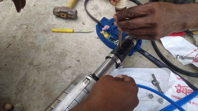 Automatic motor install 1. 5 submersible motor A to Z all work | electricalstamiltech смотреть онлайн