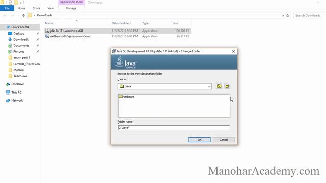 Java Environment Setup (windows OS) (manohar academy) смотреть онлайн