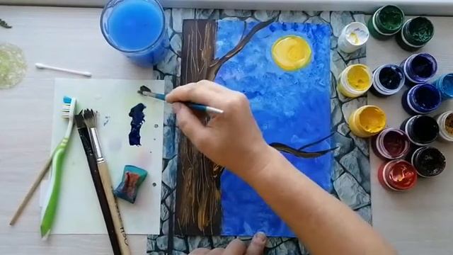 "Совушка - сова". Нетрадиционное рисование для дошколят. смотреть онлайн