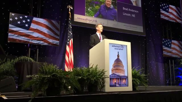 'Why I'm An Alzheimer's Advocate’ speech by Brad Anderson 4/6/2016 at 2016 Alzheimer's Association смотреть онлайн