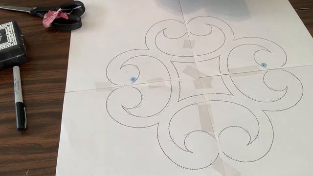 Use Quiltable's Print at Home Designs to create stencils for quilting смотреть онлайн