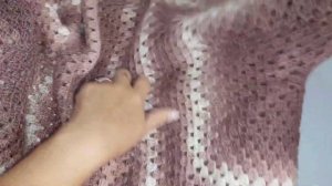 Кардиган из двух шестиугольников. Бабушкин квадрат .