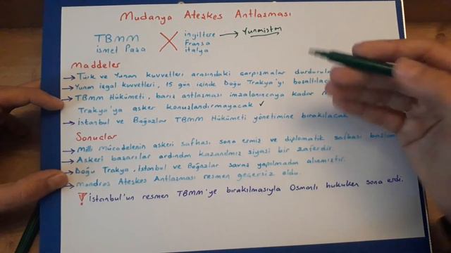 Mudanya Ateşkes Antlaşması смотреть онлайн