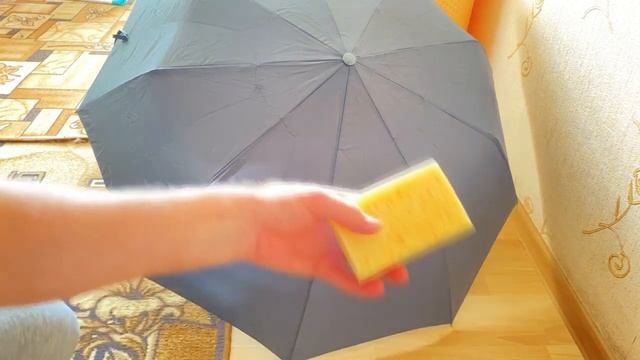 Простая хитрость как отстирать зонт от пятен. Защитить от пыли и дождя смотреть онлайн