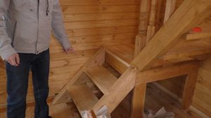 Каркасный дом 6 на 6 на винтовых сваях. Недорогой дом с мансардой под ключ.