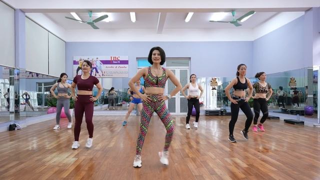 45 Mins Aerobic Workout to Reduce Belly Fat - Best Exercises to Burn Lots of Calories | Eva Fitness смотреть онлайн