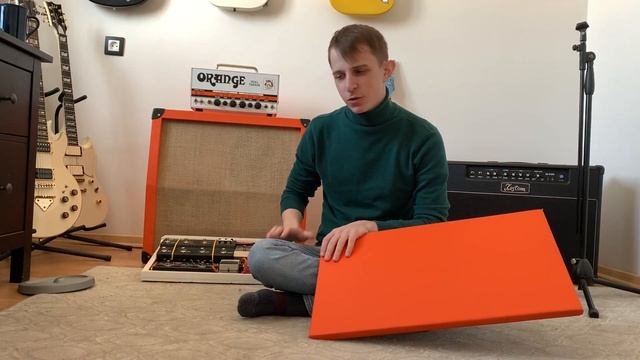 DIY КАБИНЕТ 2x12 (по мотивам ORANGE и MATAMP CAB) смотреть онлайн