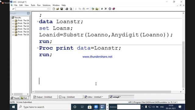 74 09 Apr (String Functions) смотреть онлайн