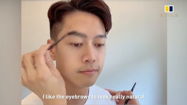 Easy natural men's make-up tutorial for beginners by celebrity make-up artist Alvin Goh смотреть онлайн