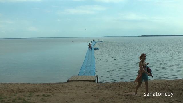 Санаторий Нарочь - пляж, Санатории Беларуси смотреть онлайн