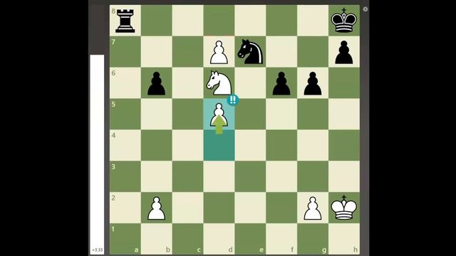 A BRILLIANT Pawn Advance to Promote a pair of Doubled Pawns! смотреть онлайн