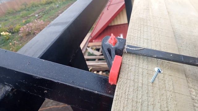 Как легко стянуть доски между собой