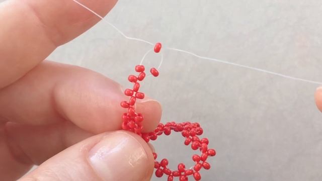 Beaded Heart Earrings Tutorial: Heart Seed Bead Earrings смотреть онлайн