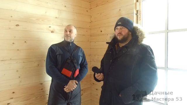 Видео отзыв от заказчика.Кратко про объект:дом 8х8 с террасой 8х2.5 под усадку из бруса. смотреть онлайн