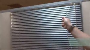 Горизонтальные алюминиевые жалюзи