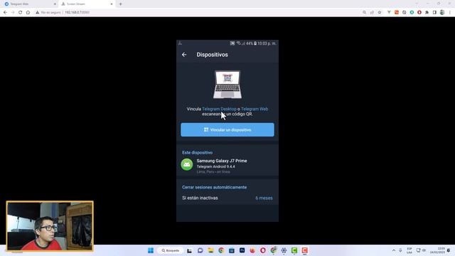COMO USAR TELEGRAM WEB EN LA COMPUTADORA смотреть онлайн