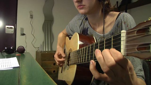 Falling Slowly - Glen Hansard and Marketa Irglova (guitar cover) смотреть онлайн