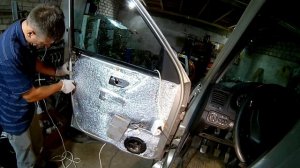 Замена внутренних ручек дверей УАЗ Патриот. Снятие обшивки дверей.