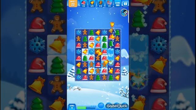Christmas Sweeper 3 on Android - First gameplay смотреть онлайн