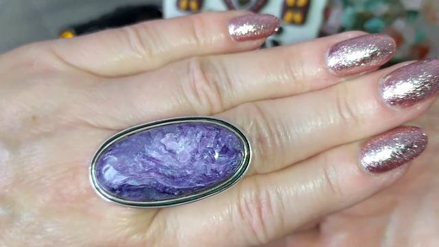 ОЧАРОВАТЕЛЬНЫЕ ЧАРОИТЫ В СЕРЕБРЕ. АВТОРСКИЕ УКРАШЕНИЯ смотреть онлайн