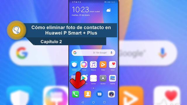Cómo Poner Foto De Contacto En Huawei P Smart  + Plus