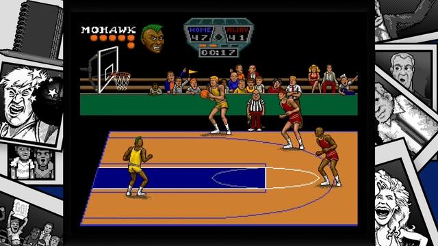 Arch Rivals MIdway Arcade Origins Rematch Basketball Game смотреть онлайн