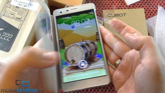 Распаковка Cubot S222 с 5,5" IPS OGS-экраном от Coolicool.com (unboxing) смотреть онлайн