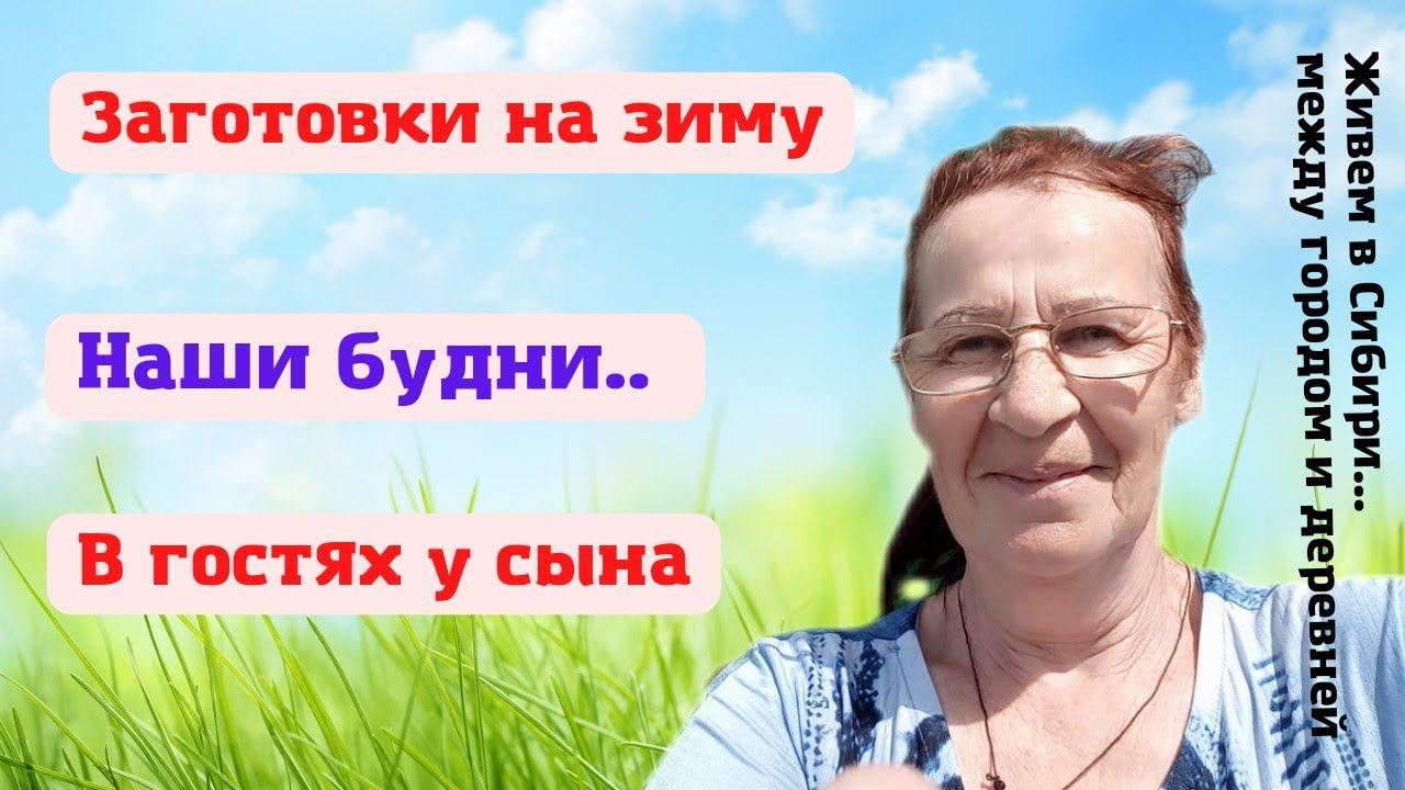 25.06.2022 В гостях у сына. Заготовки на зиму. Продолжаем ремонт
