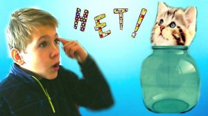 ЗА УСЫ достать КОШКУ из банки?! Совсем КУ КУ что ли?!!!